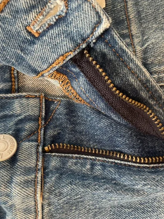 NWT Madewell Emmett patch pocket wide leg ankle jean - Picture 8 of 10